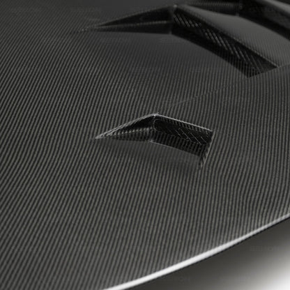 Seibon 93-98 Toyota Supra (JZA80L) TS Style Carbon Fiber Hood 7
