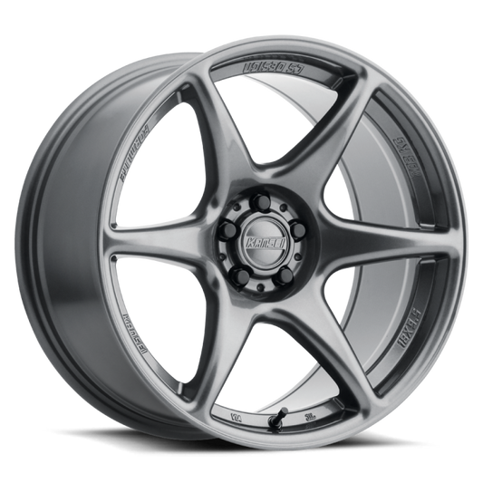 Kansei K11G Tandem 19x9.5in / 5x114.3 BP / 12mm Offset / 73.1mm Bore - Gunmetal Wheel