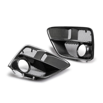 Seibon 15-17 Subaru Impreza WRX/STi Carbon Fiber Fog Light Surrounds (pair) 2