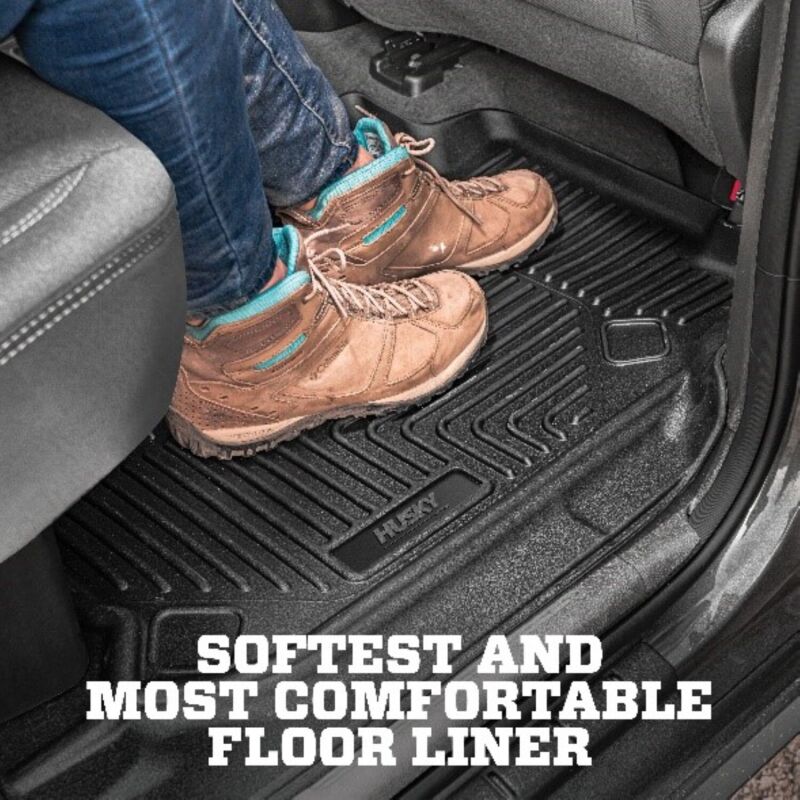 Husky Liners 17-18 Honda CR-V X-Act Contour Black Floor Liners (2nd Seat)