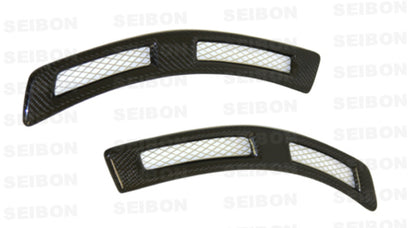 Seibon 08-10 Mitsubishi Evo X Carbon Fiber Fender Ducts 0