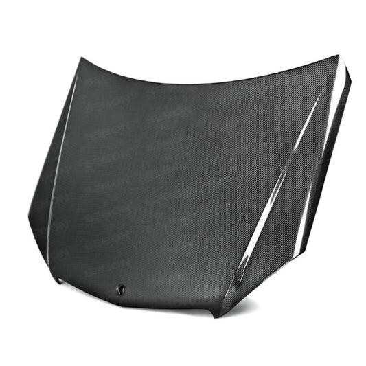 Seibon 07-11 Mercedes Benz C-Class (Does Not Fit C63) OEM-Style Carbon Fiber Hood 0
