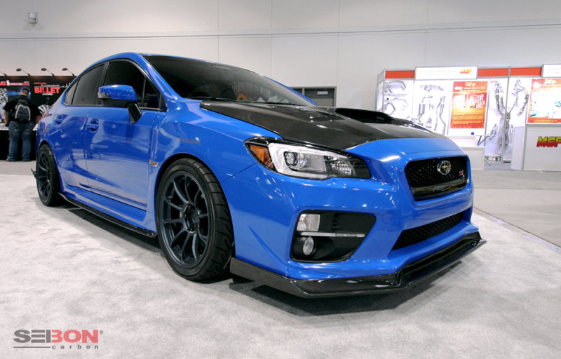 Seibon 2015+ Subaru STI/WRX MB3-Style Carbon Fiber Front Lip 4