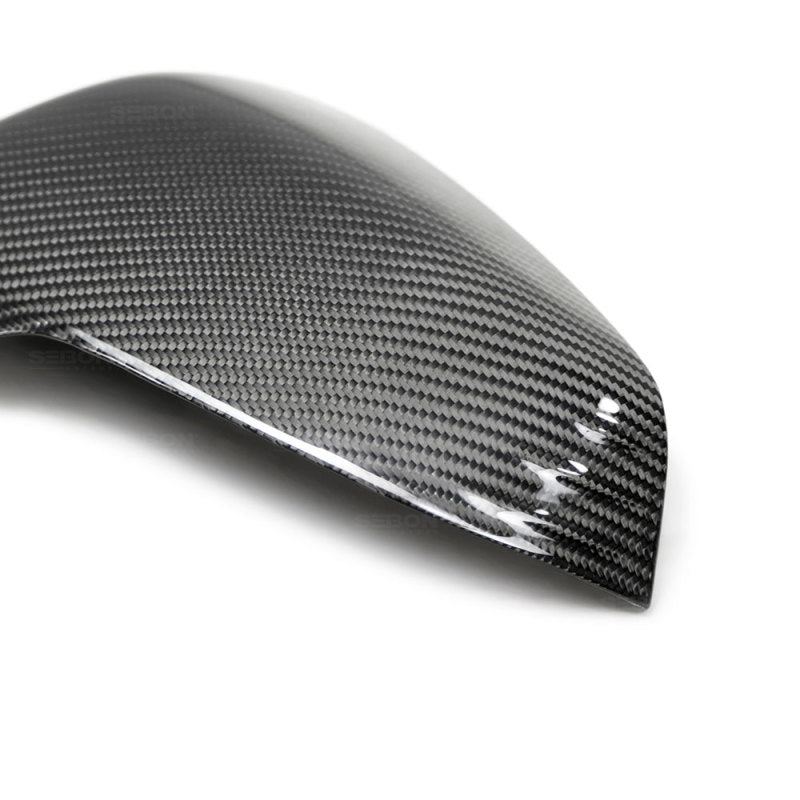 Seibon 2020 Toyota GR Supra Carbon Fiber Mirror Caps 3