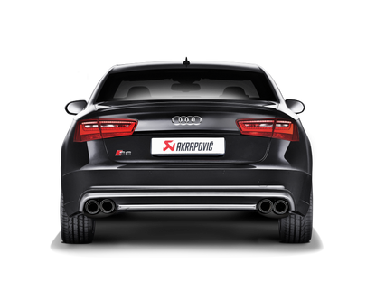 Akrapovic 13-17 Audi S6 Avant/Limousine (C7) Evolution Line Cat Back (Titanium) w/ Carbon Tips 6