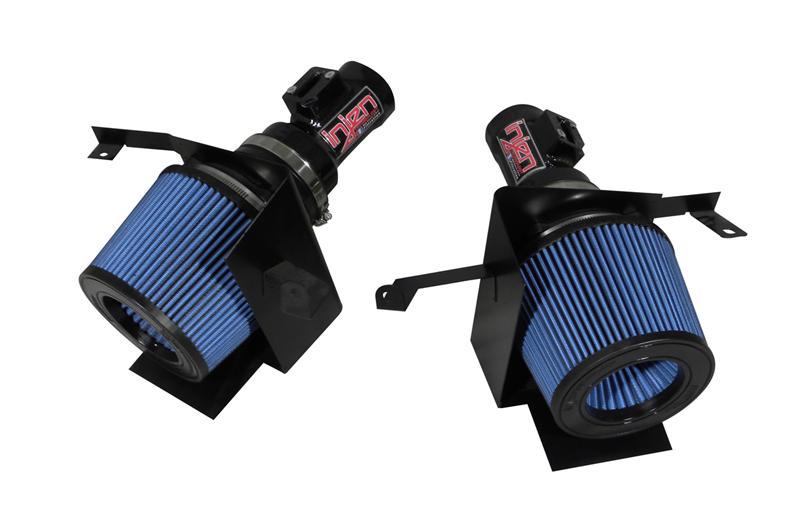 Injen 07-08 350Z 3.5L V6  Air Fusion and Air Horns Black Short Ram Intake 6