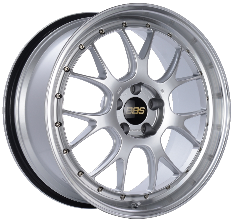 BBS LM-R 20x9.5 5x114.3 ET40 CB66 Diamond Silver Center Diamond Cut Lip Wheel 0