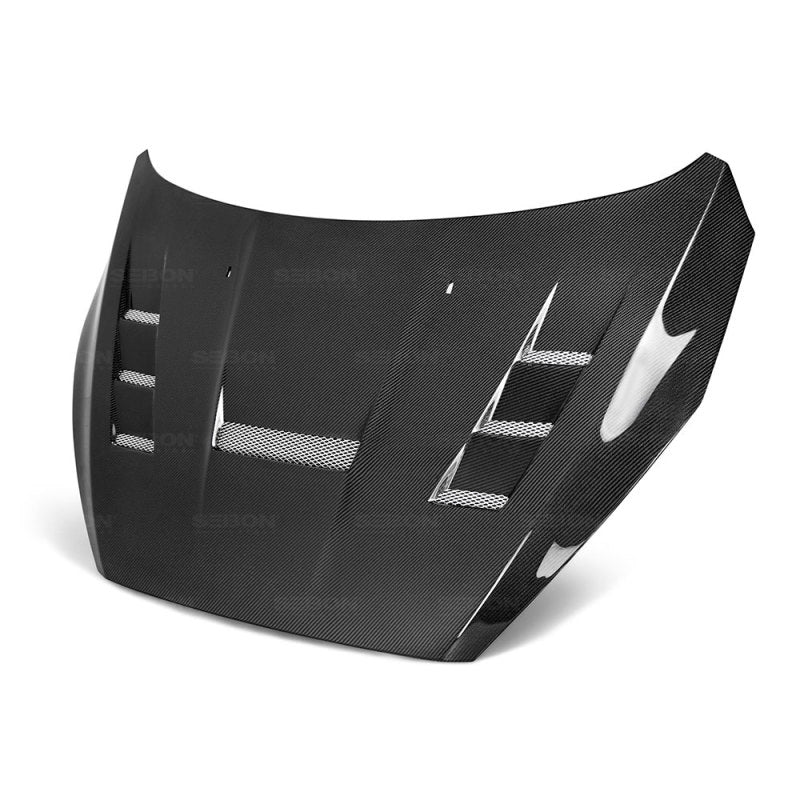 Seibon 15-17 Ford Focus TV-Style Carbon Fiber Hood 0
