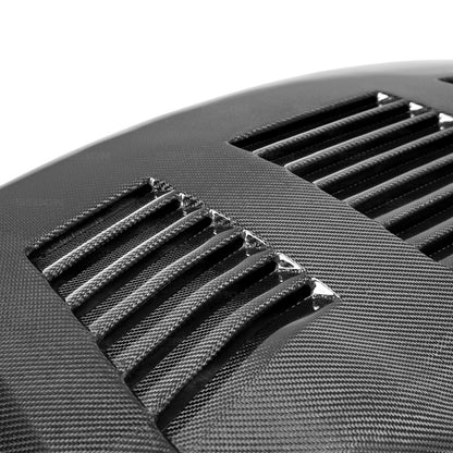 Seibon 09-12 Nissan GTR R35 GTII-Style Carbon Fiber Hood 6