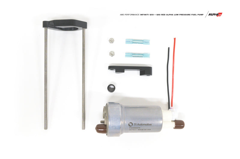 AMS Performance 2016+ Infiniti Q50 / 2017+ Infiniti Q60 Alpha Low Pressure Fuel Pump Upgrade Kit - Q60S