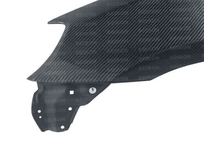 Seibon 12-13 BRZ/FRS 10mm Wider Carbon Fiber Fenders (Pair) 5