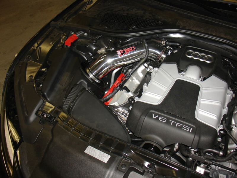 Injen 12-18 Audi A7 3.0L Supercharged Polished Short Ram Intake w/ MRI Tech & Air Horn 1