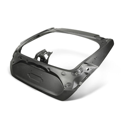 Seibon 2017+ Honda Civic Type R Hatchback OEM Dry Carbon Fiber Trunk Lid 0