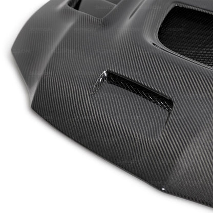 Seibon 03-07 Mitsubishi Evo 8 & 9 CW Carbon Fiber Hood 5