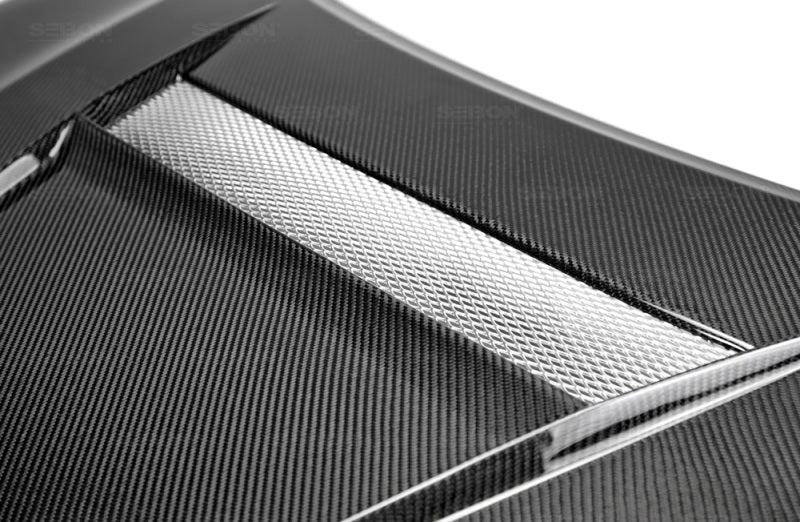 Seibon 14-15 Honda Civic 2dr VSII-Style Carbon Fiber Hood 2