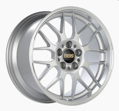 BBS RG-R 19x9.5 5x114.3 ET22 Sport Silver Polished Lip Wheel -82mm PFS/Clip Required 1