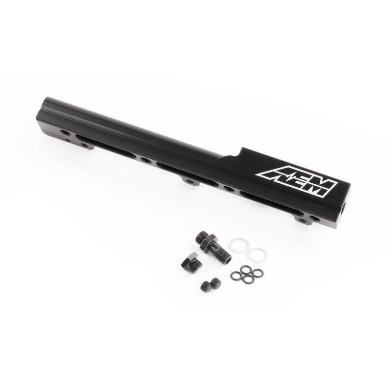 AEM 99-00 Honda Civic Si Black Fuel Rail - Integra