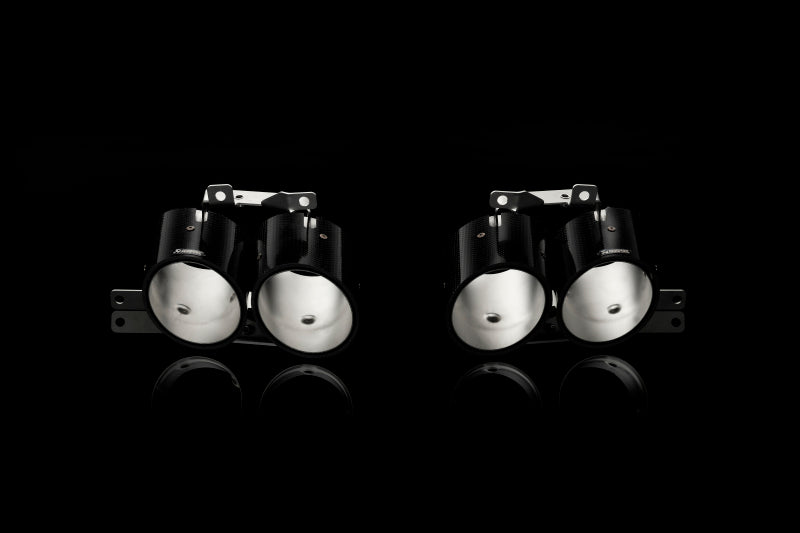 Akrapovic 10-14 Lamborghini Gallardo LP 570-4 Coupe/Spyder Tail Pipe Set (Carbon) 3