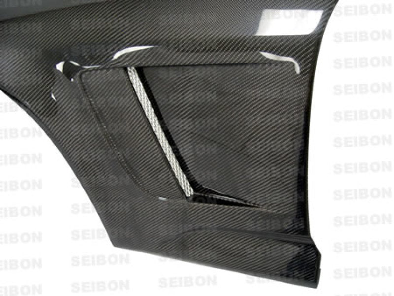Seibon 00-08 Honda S2000 10mm Wider Carbon Fiber Fenders 1