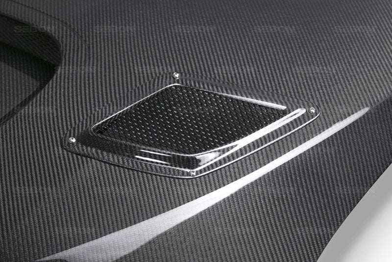 Seibon 15-17 Subaru Impreza WRX/STI CS Style Carbon Fiber Hood 3