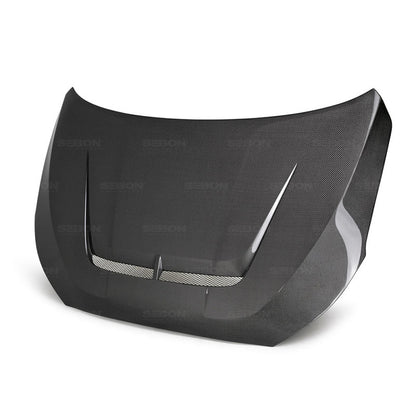 Seibon 2019 Hyundai Veloster VT-Style Carbon Fiber Hood 0