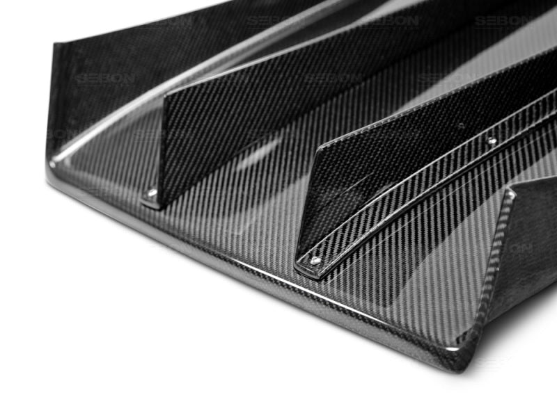 Seibon 06-07 WRX Carbon Fiber Rear Diffuser 2