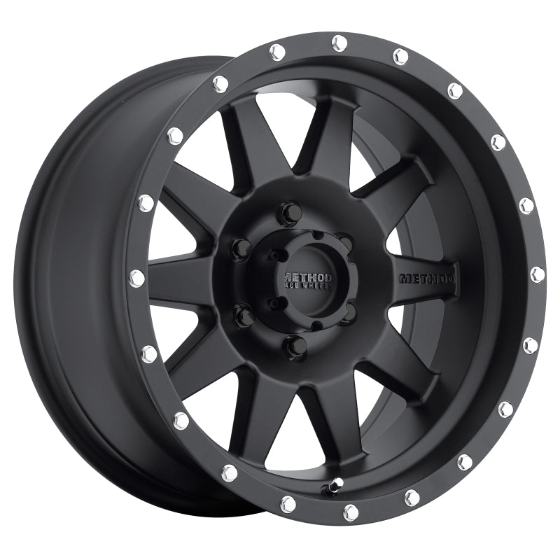 Method Wheels Method MR301 The Standard 16x8 0mm Offset 6x5.5 108mm CB Matte Black Wheel