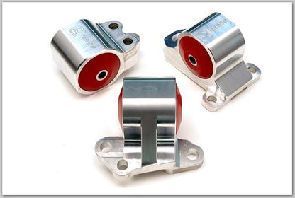 Innovative Mounts Innovative 92-95 Civic B/D Series Silver Aluminum Mounts 60A Bushings (3 Bolt)