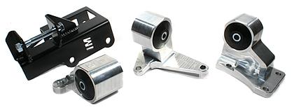 Innovative Mounts Innovative 92-95 Civic H-Series Silver Aluminum Mounts 75A Bushings